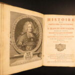 1726 – Knights Hospitallers – Vertot | First Edition – Crusades, Knights Templar – Maps