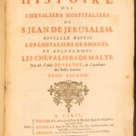 1726 – Knights Hospitallers – Vertot | First Edition – Crusades, Knights Templar – Maps