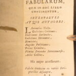 1777 – Aesop’s Fables | Illustrated – Classic Greek Folklore | Aliorum Fabulae