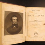 1855 – Works of Edgar Allan Poe | Early 4v Printing – Famous American Literature