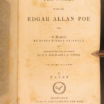 1855 – Works of Edgar Allan Poe | Early 4v Printing – Famous American Literature