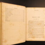 1855 – Works of Edgar Allan Poe | Early 4v Printing – Famous American Literature