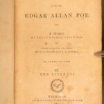 1855 – Works of Edgar Allan Poe | Early 4v Printing – Famous American Literature