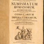 1696 – Ancient Roman Coins & Numismatics – Beger | Julius Caesar, Nero | Illustrated