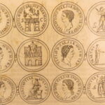 1696 – Ancient Roman Coins & Numismatics – Beger | Julius Caesar, Nero | Illustrated