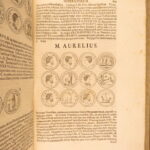 1696 – Ancient Roman Coins & Numismatics – Beger | Julius Caesar, Nero | Illustrated
