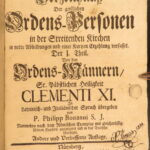 1738 – Catholic Religious Orders – Bonanni | Illustrated Monks, Friars & Missionaries