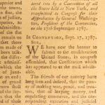 1787 – Annual Register | Early United States Constitution & Ben Franklin Letters