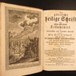 1789 – Holy Bible | First Edition – German & Latin – Catholic Old Testament, 10v