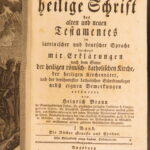 1789 – Holy Bible | First Edition – German & Latin – Catholic Old Testament, 10v