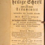 1789 – Holy Bible | First Edition – German & Latin – Catholic Old Testament, 10v