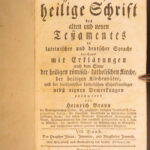 1789 – Holy Bible | First Edition – German & Latin – Catholic Old Testament, 10v