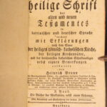 1789 – Holy Bible | First Edition – German & Latin – Catholic Old Testament, 10v