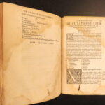 1541 – Leonhard Fuchs, Methodus – First Edition | Galen Medicine – Famous Female Printer