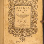 1558 – Biblia Sacra | Holy Bible – Bernard Salomon Art, Tournes & Estienne Latin