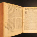 1558 – Biblia Sacra | Holy Bible – Bernard Salomon Art, Tournes & Estienne Latin