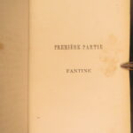 1862 – Les Misérables – Victor Hugo | First Edition, Bruxelles Lacroix Printing