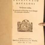 1640 – Ten Commandments Commentary – Hugo Grotius | Dutch Arminianism