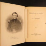 1885 1st ed Civil War Memoirs of General Ulysses Grant MAPS 2v Set