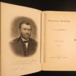 1885 1st ed Civil War Memoirs of General Ulysses Grant MAPS 2v Set