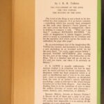 1966 The Hobbit JRR Tolkien Lord of the Rings Bilbo Baggins Gandalf Fantasy