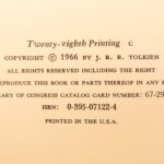 1966 The Hobbit JRR Tolkien Lord of the Rings Bilbo Baggins Gandalf Fantasy