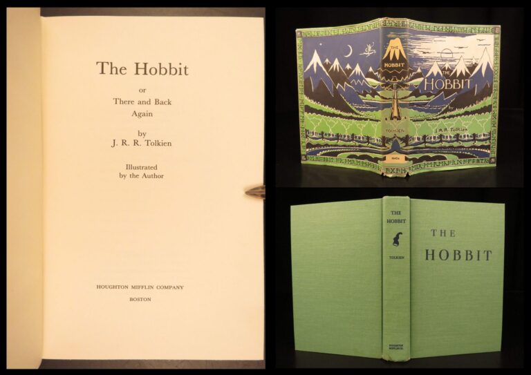 Image of 1966 The Hobbit JRR Tolkien Lord of the Rings Bilbo Baggins Gandalf Fantasy