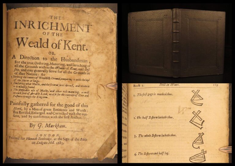 Image of 1683 – Enrichment of Kent – Markham | English Husbandry, Farming, & Agriculture