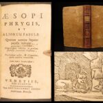 1777 – Aesop’s Fables | Illustrated – Classic Greek Folklore | Aliorum Fabulae