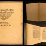 1535 – Martin Luther – Commentary on Isaiah | German First Edition from Wittenberg