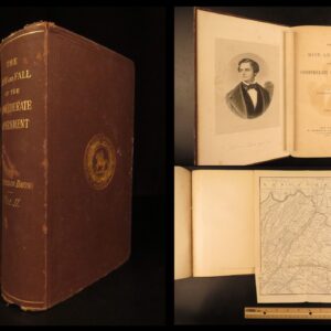 1881 – Rise and Fall of the Confederate Government – Jefferson Davis | First Edition
