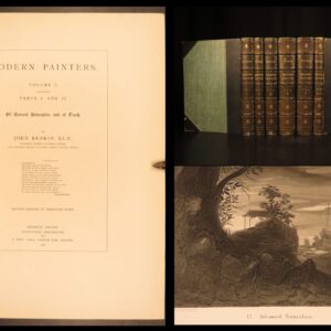 1892 – Modern Painters – John Ruskin | Illustrated Victorian Art, 6vol Set