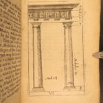1655 – Five Orders of Architecture – Vignola | Illustrated Columns & Art, English ed
