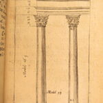 1655 – Five Orders of Architecture – Vignola | Illustrated Columns & Art, English ed