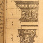 1655 – Five Orders of Architecture – Vignola | Illustrated Columns & Art, English ed