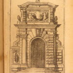 1655 – Five Orders of Architecture – Vignola | Illustrated Columns & Art, English ed