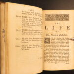 1737 – Works of Francis Rabelais | Illustrated 5v Set – Gargantua and Pantagruel