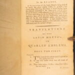 1778 – Emblems, Divine & Moral – Quarles | Illustrated Devotional Poetry, Hieroglyphicks