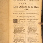 1697 – Don Quixote – Cervantes | Early Spanish Edition – Antwerp, Illustrated