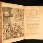 1739 – Famous Scottish Thesaurus | Enormous First Edition, Illustrated Coins & Charters