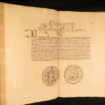 1739 – Famous Scottish Thesaurus | Enormous First Edition, Illustrated Coins & Charters