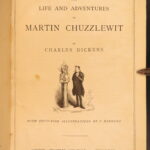 1880 – Works of Charles Dickens | Illustrated Set, Beautiful Gilt Binding, 5v