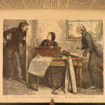 1880 – Works of Charles Dickens | Illustrated Set, Beautiful Gilt Binding, 5v
