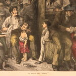 1880 – Works of Charles Dickens | Illustrated Set, Beautiful Gilt Binding, 5v