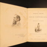 1880 – Works of Charles Dickens | Illustrated Set, Beautiful Gilt Binding, 5v