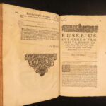 1637 – Life of Constantine – Eusebius | First English Edition – Beautiful Binding