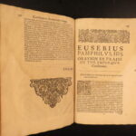 1637 – Life of Constantine – Eusebius | First English Edition – Beautiful Binding
