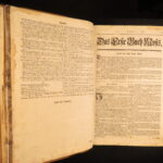 1755 – Kaspar Ulrich German Bible | First Edition | Huge Zurich Printing | Swiss Reformed