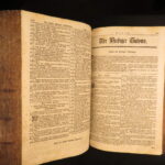 1755 – Kaspar Ulrich German Bible | First Edition | Huge Zurich Printing | Swiss Reformed