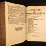 1755 – Kaspar Ulrich German Bible | First Edition | Huge Zurich Printing | Swiss Reformed